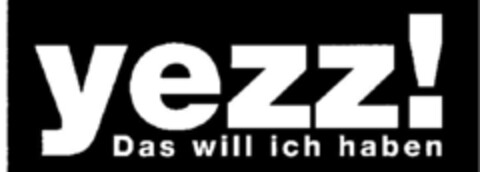 yezz! Das will ich haben Logo (DPMA, 03.12.2001)