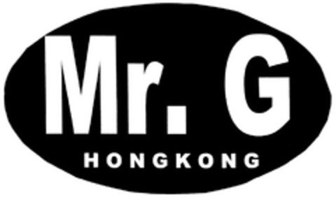 Mr. G HONGKONG Logo (DPMA, 01/15/2008)