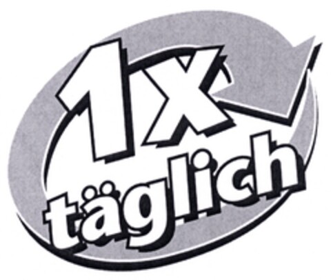 1x täglich Logo (DPMA, 05.08.2008)