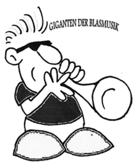 GIGANTEN DER BLASMUSIK Logo (DPMA, 14.12.2010)