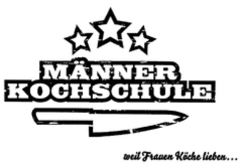 MÄNNER KOCHSCHULE weil Frauen Köche lieben... Logo (DPMA, 29.03.2011)