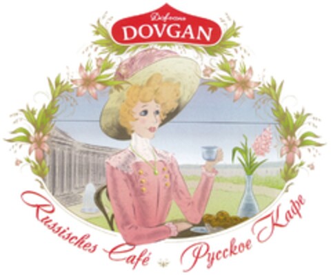 DOVGAN Russisches Café Logo (DPMA, 07/07/2011)