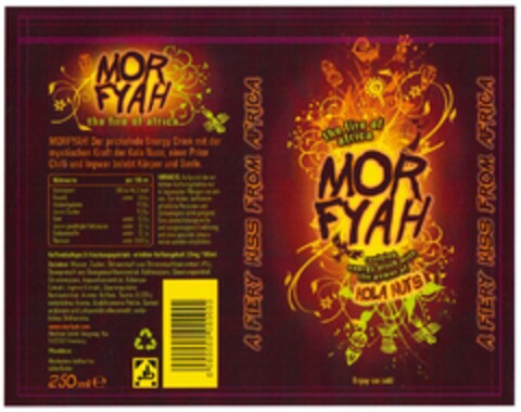 MOR FYAH Logo (DPMA, 22.10.2011)