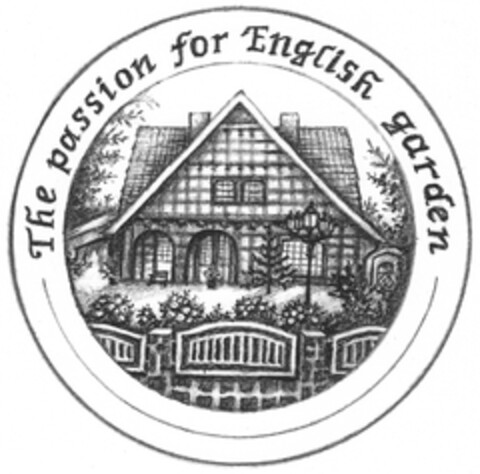 The passion for English garden Logo (DPMA, 02/12/2014)