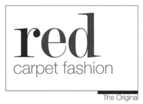 Red Carpet Fashion Logo (DPMA, 06/12/2015)