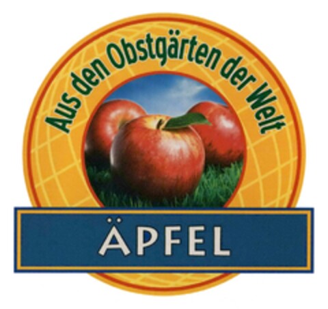 ÄPFEL Aus den Obstgärten der Welt Logo (DPMA, 02/06/2017)