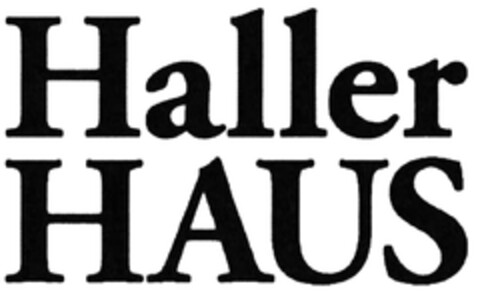 Haller HAUS Logo (DPMA, 22.07.2019)