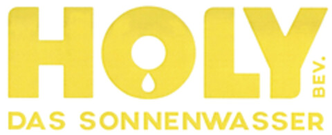 HOLY BEV. DAS SONNENWASSER Logo (DPMA, 27.04.2020)