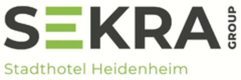 SEKRA GROUP Stadthotel Heidenheim Logo (DPMA, 01.09.2020)