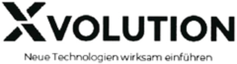 X VOLUTION Neue Technologien wirksam einführen Logo (DPMA, 05/25/2022)