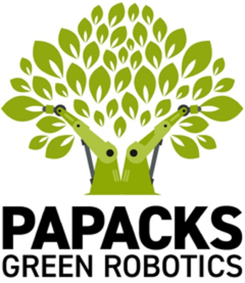 PAPACKS GREEN ROBOTICS Logo (DPMA, 06/12/2023)