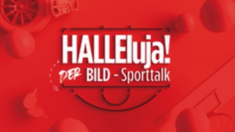 HALLEluja! DER BILD-Sporttalk Logo (DPMA, 26.09.2023)