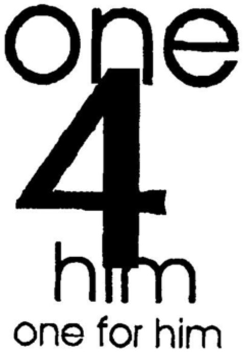 one 4 him one for him Logo (DPMA, 07/16/2002)