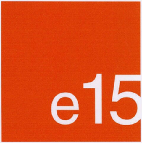 e15 Logo (DPMA, 23.08.2002)