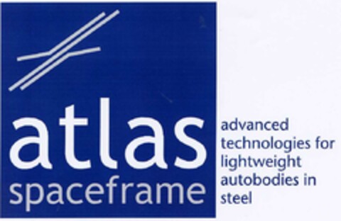 atlas spaceframe advanced technologies for lightweight autobodies in steel Logo (DPMA, 26.11.2002)