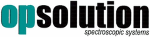 opsolution spectroscopic systems Logo (DPMA, 20.03.2003)