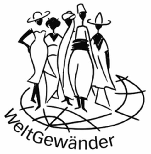 WeltGewänder Logo (DPMA, 11.02.2004)