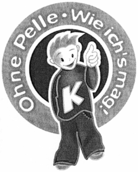 Ohne Pelle Wie ich's mag! Logo (DPMA, 23.03.2005)