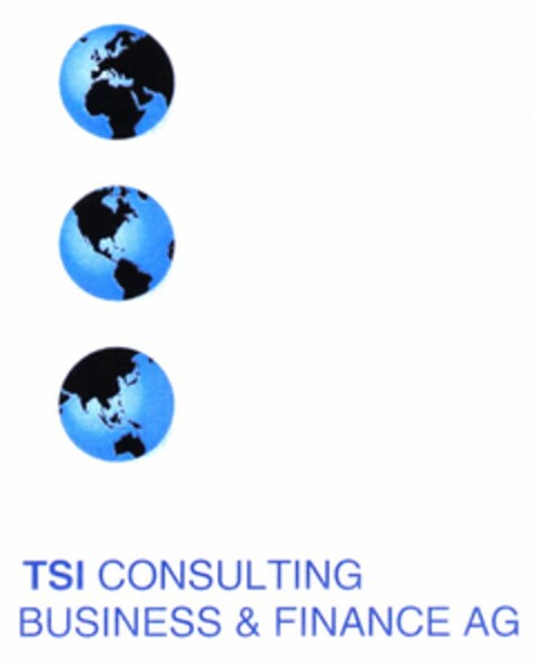 TSI CONSULTING BUSINESS & FINANCE AG Logo (DPMA, 01.10.2005)