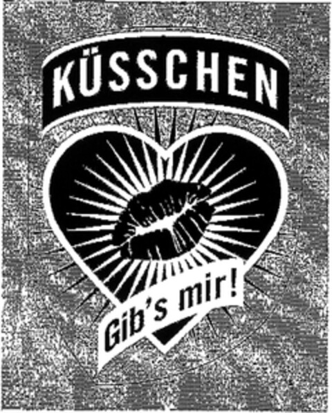 KÜSSCHEN Gib's mir! Logo (DPMA, 06.02.2007)