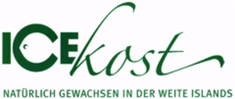 ICEkost NATÜRLICH GEWACHSEN IN DER WEITE ISLANDS Logo (DPMA, 13.03.2007)