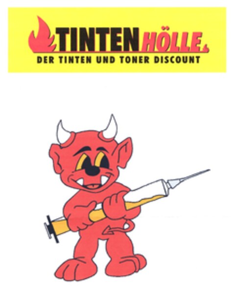 TINTENHÖLLE DER TINTEN UND TONER DISCOUNT Logo (DPMA, 10/04/2007)