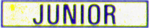 JUNIOR Logo (DPMA, 03.02.1995)