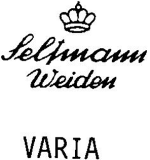 Seltmann Weiden VARIA Logo (DPMA, 21.05.1997)