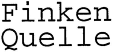 Finken Quelle Logo (DPMA, 13.01.1998)