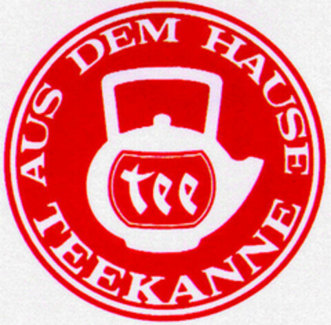 AUS DEM HAUSE TEEKANNE Logo (DPMA, 05.03.1998)