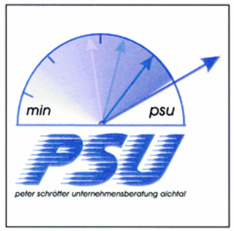 min psu PSU peter schrötter unternehmensberatung aichtal Logo (DPMA, 20.05.1998)