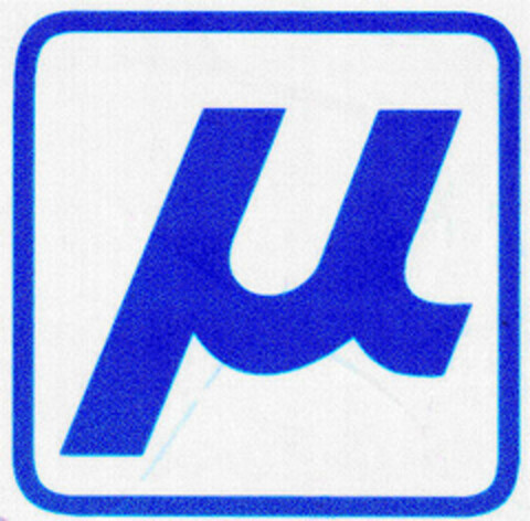 μ Logo (DPMA, 04.07.1998)