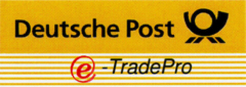 Deutsche Post TradePro Logo (DPMA, 17.11.1998)