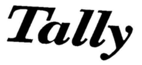 Tally Logo (DPMA, 12.01.1999)