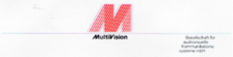 M MultiVision Logo (DPMA, 29.05.1999)