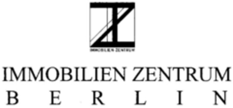 IZ IMMOBILIEN ZENTRUM BERLIN Logo (DPMA, 06/04/1999)