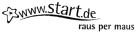 www.start.de raus per maus Logo (DPMA, 12.11.1999)