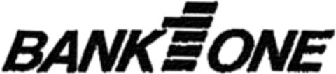 BANK ONE Logo (DPMA, 21.10.1992)