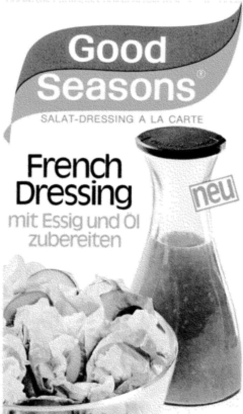 Good Seasons French Dressing Logo (DPMA, 02/27/1975)