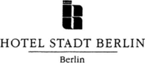 HOTEL STADT BERLIN Logo (DPMA, 20.02.1991)