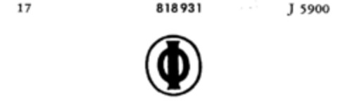 818931 Logo (DPMA, 14.04.1965)