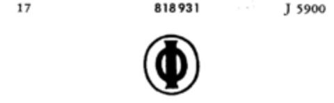 818931 Logo (DPMA, 04/14/1965)