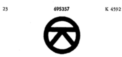 695357 Logo (DPMA, 05.02.1951)