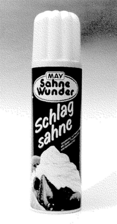 MAY Sahnewunder Schlagsahne Logo (DPMA, 29.09.1993)