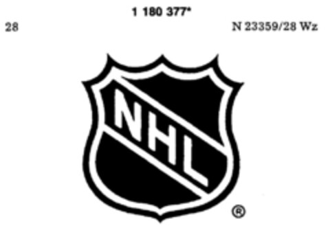 NHL Logo (DPMA, 08/01/1990)