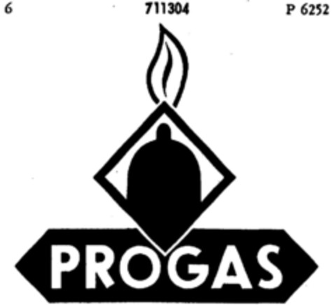 PROGAS Logo (DPMA, 05.06.1956)