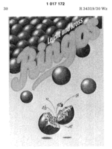 Leicht und kross Ringos Logo (DPMA, 07/27/1977)