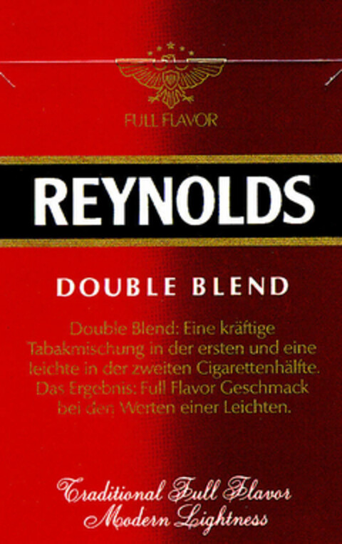 REYNOLDS DOUBLE BLEND Logo (DPMA, 01/29/1988)