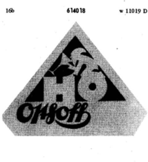 Osthoff HO Logo (DPMA, 12/08/1948)