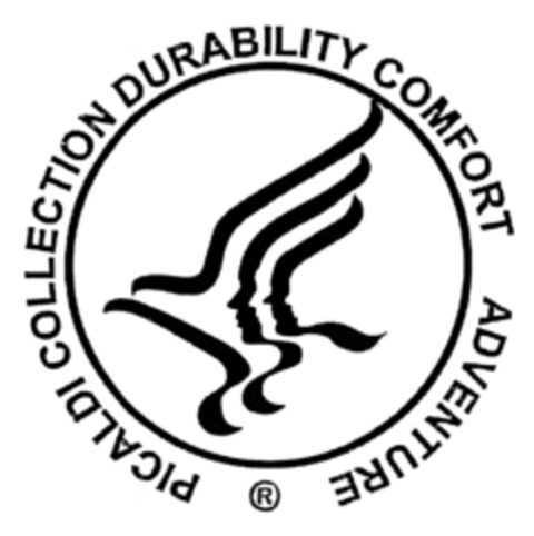 PICALDI COLLECTION DURABILITY COMFORT ADVENTURE Logo (DPMA, 29.04.2009)